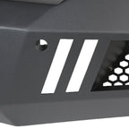 2016-2018 Chevrolet Silverado 1500 Black Heavy Duty Steel Front Bumper w/ LED Light Ports
