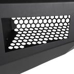 2016-2021 Toyota Tacoma Black Heavy Duty Steel Front Bumper w/ LED Light Ports