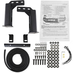 2016-2021 Toyota Tacoma Black Heavy Duty Steel Front Bumper w/ LED Light Ports