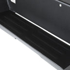2015-2021 Chevrolet Colorado/ GMC Canyon Black Heavy Duty Steel Rear Step Bumper w/ License Lamp