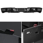 1999-2016 Ford F-250/F-350 Black Heavy Duty Steel Rear Step Bumper