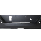 2009-2018 Dodge RAM 1500 / 2019-2021 RAM Classic / 2010-2024 RAM 2500 3500 Black Heavy Duty Steel Rear Step Bumper w/ License Lamp