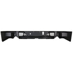 2009-2018 Dodge RAM 1500 / 2019-2021 RAM Classic / 2010-2024 RAM 2500 3500 Black Heavy Duty Steel Rear Step Bumper w/ License Lamp