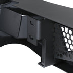 2007-2018 GMC Sierra 1500 Black Heavy Duty Steel Rear Step Bumper w/ License Lamp