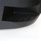 2007-2018 Chevrolet Silverado 1500 Black Heavy Duty Steel Rear Step Bumper w/ License Lamp