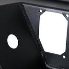2011-2019 Chevrolet Silverado/ GMC Sierra 2500/3500 Black Heavy Duty Steel Rear Step Bumper w/ License Lamps