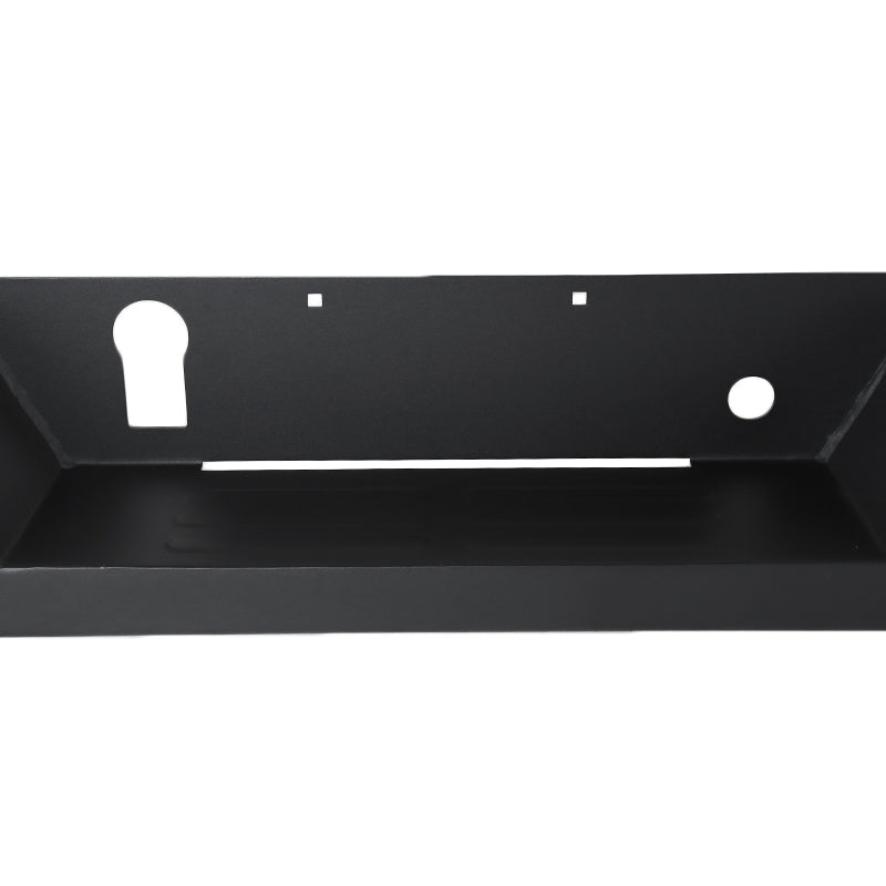 2016-2021 Toyota Tacoma Black Heavy Duty Steel Rear Step Bumper w/ License Lamp
