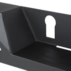 2016-2021 Toyota Tacoma Black Heavy Duty Steel Rear Step Bumper w/ License Lamp