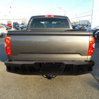 2014-2021 Toyota Tundra Black Heavy Duty Steel Rear Step Bumper w/ License Lamp