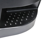 2014-2021 Toyota Tundra Black Heavy Duty Steel Rear Step Bumper w/ License Lamp