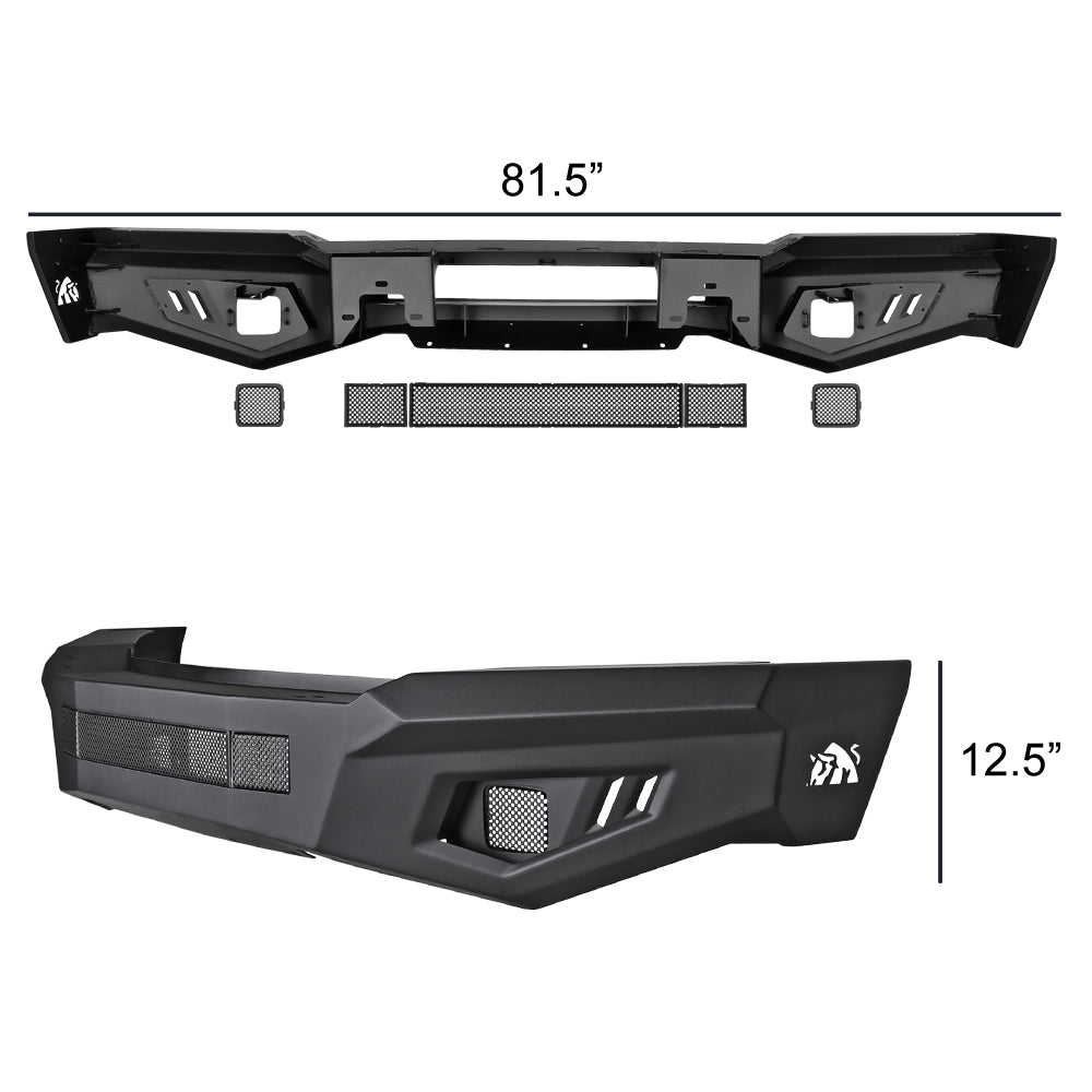 2019-2021 Chevrolet Silverado 1500 Non-Winch Front Bumper