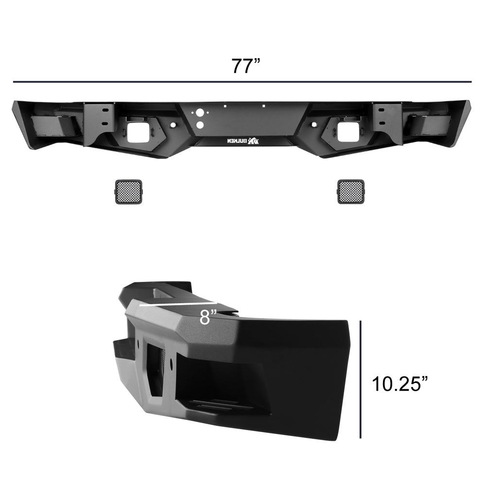 2007 - 2018 Chevrolet Silverado / GMC Sierra 1500 Rear Step Bumper