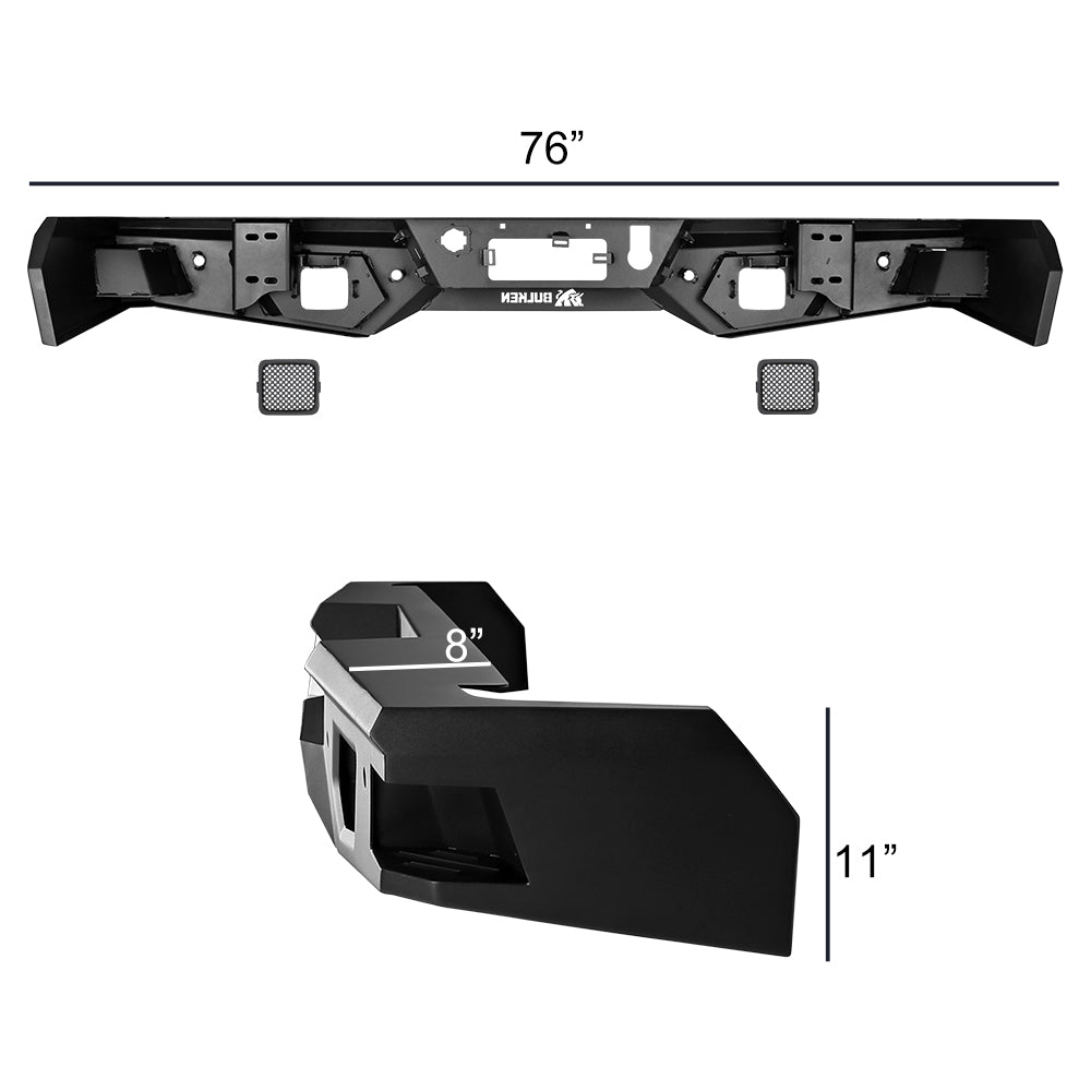 2019-2024 Chevrolet Silverado 1500 Rear Step Bumper