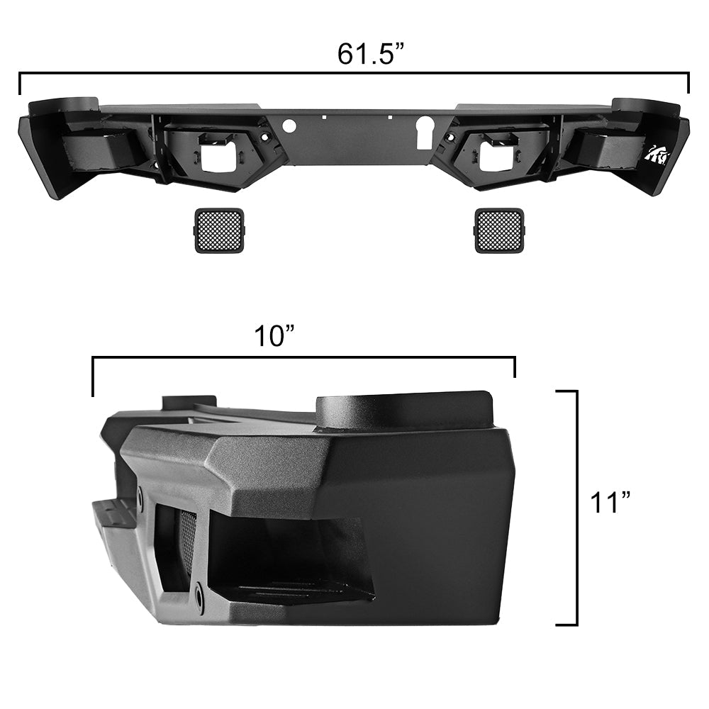 2015-2022 Chevrolet Colorado Rear Step Bumper