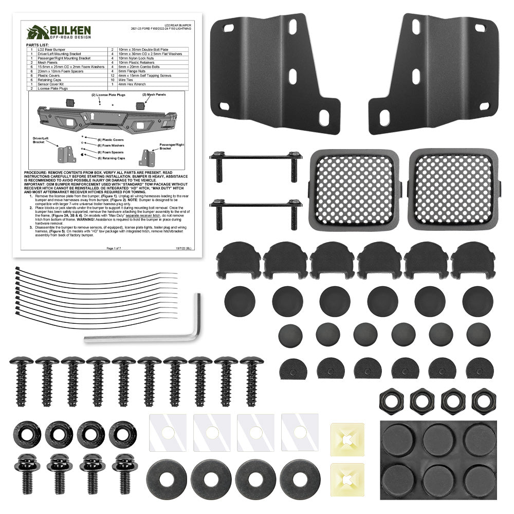 2021-2025 Ford F-150 Rear Step Bumper