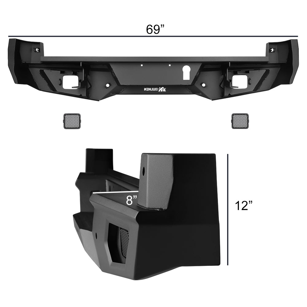 2016-2023 Toyota Tacoma Rear Step Bumper