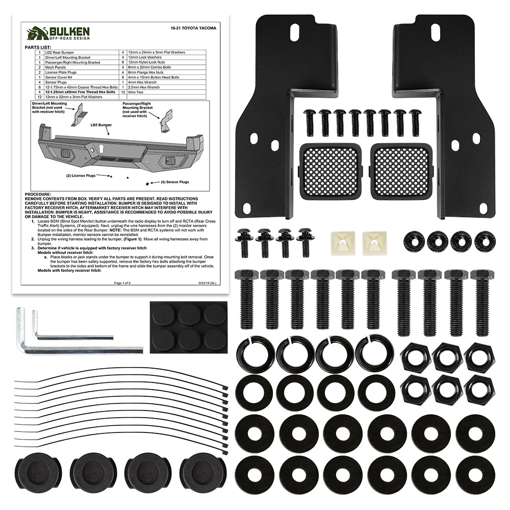 2016-2023 Toyota Tacoma Rear Step Bumper