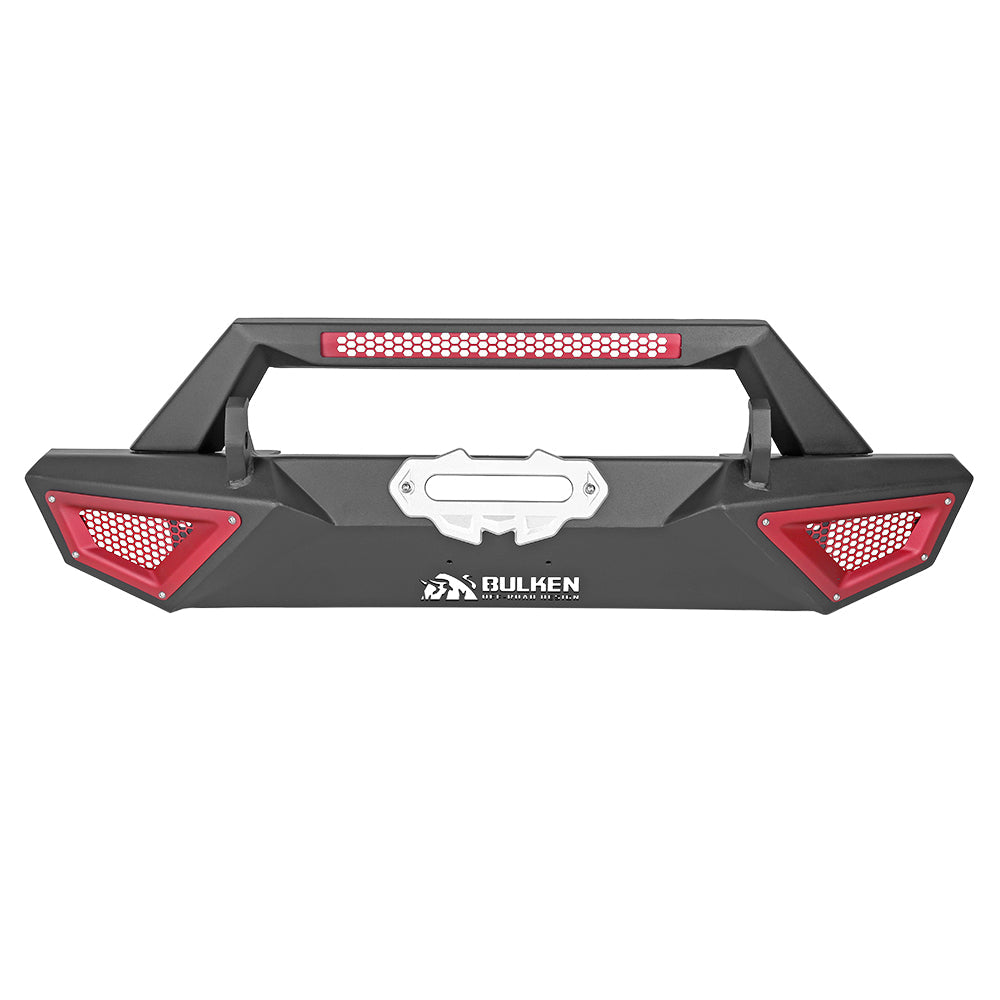 2018-2022 Jeep Wrangler JL/2020-2024 Gladiator X Series Winched Front Bumper