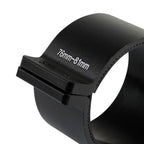 Universal 3" Aluminum Light Mounting Brackets (Black)