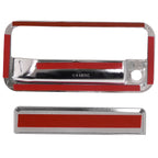 1992-1999 Chevrolet Tahoe/Suburban GMC Yukon ABS Tailgate Door Handle Covers (Chrome)