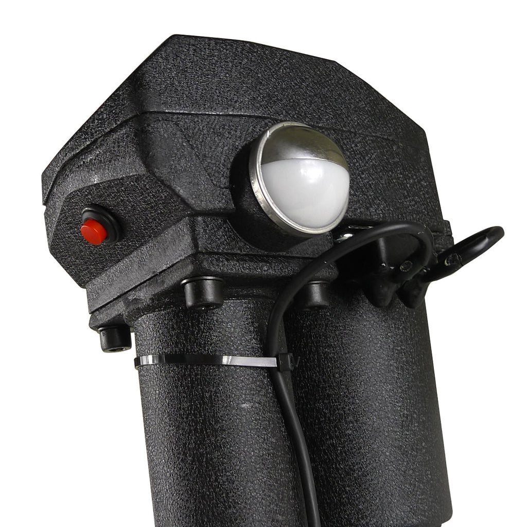 Universal 12v Electric Tongue Jack w/ LED Side Light