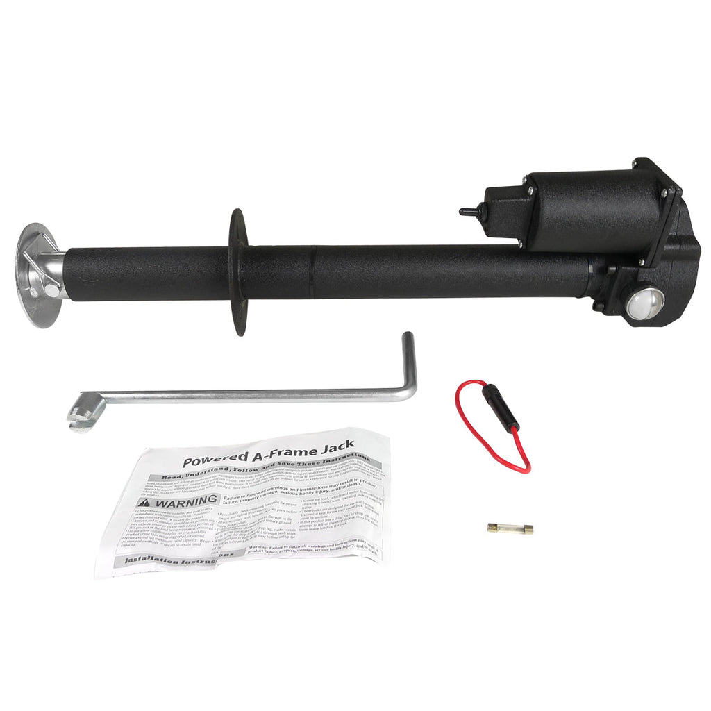 Universal 12v Electric Tongue Jack w/ LED Side Light