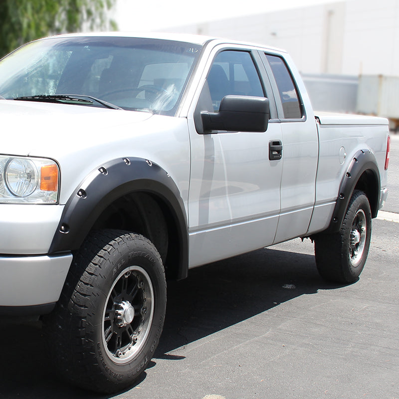 2004-2008 Ford F-150/ 2007-2008 Lincoln Mark LT Styleside Rivet Style Fender Flares