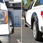 2009-2014 Ford F-150 Styleside Smooth Rivet Style Fender Flares
