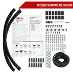 2009-2014 Ford F-150 Styleside Smooth Rivet Style Fender Flares