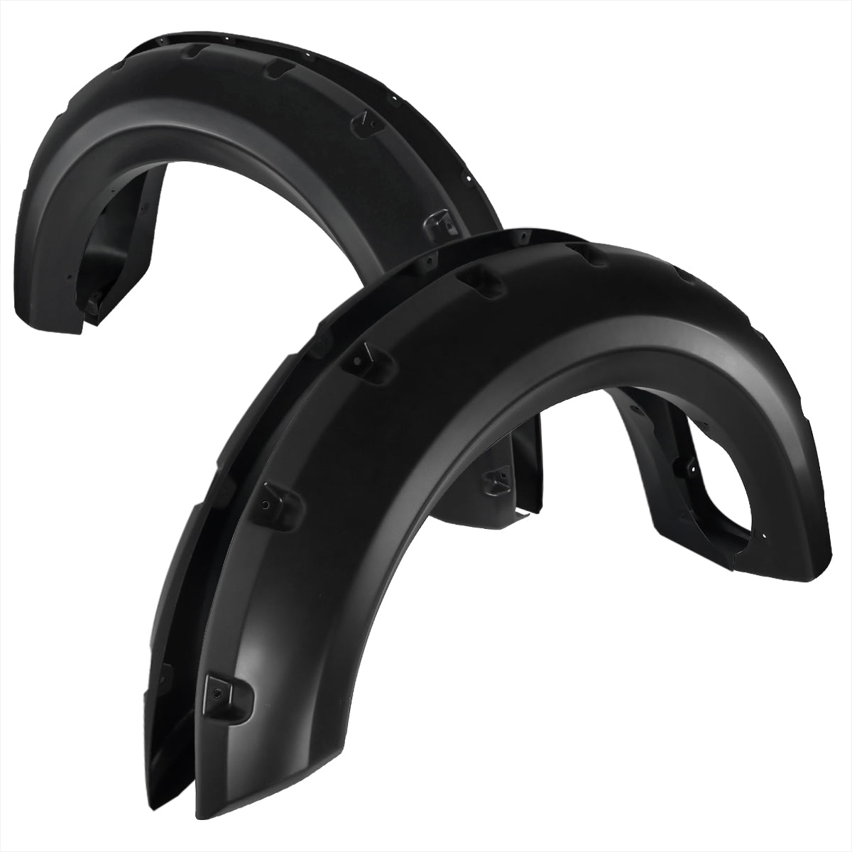 2009-2014 Ford F-150 Styleside Smooth Rivet Style Fender Flares