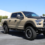 2015-2017 Ford F-150 Styleside Textured Rivet Style Fender Flares
