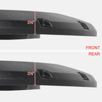2018-2020 Ford F-150 Styleside Textured Rivet Style Fender Flares