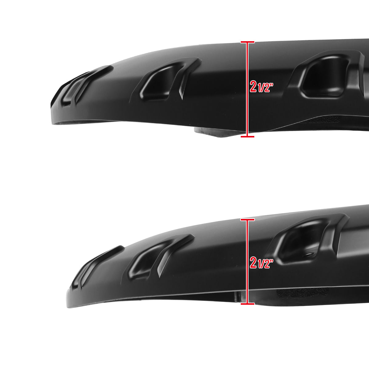 1999-2007 Ford F-250/F-350 SuperDuty Smooth Rivet Style Fender Flares
