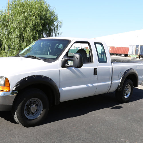 1999-2007 Ford F-250/F-350 SuperDuty Matte Black Rivet Style Fender Flares