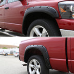 2002-2009 Dodge RAM 1500/2500/3500 Smooth Rivet Style Fender Flares