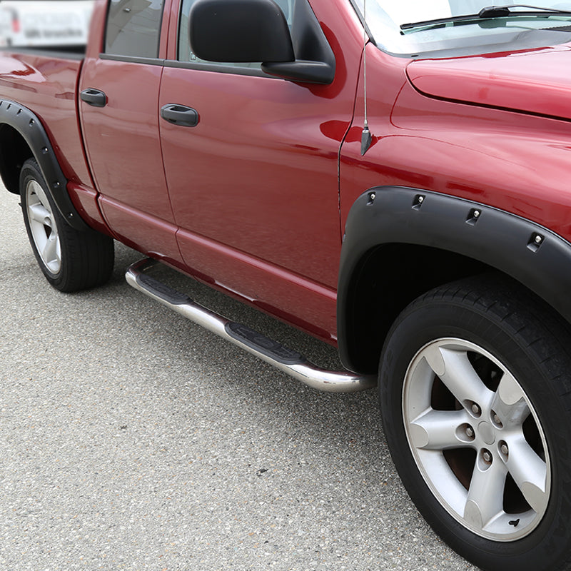 2002-2009 Dodge RAM 1500/2500/3500 Smooth Rivet Style Fender Flares