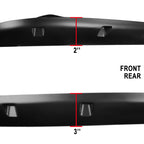2002-2009 Dodge RAM 1500/2500/3500 Smooth Rivet Style Fender Flares
