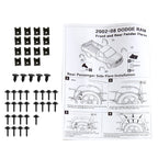 2002-2009 Dodge RAM  Smooth Factory OE Style Fender Flares