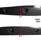 2009-2018 Dodge RAM 1500 / 2019-2021 RAM Classic Fleetside Textured Rivet Style Fender Flares