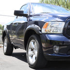 2009-2018 Dodge RAM 1500 / 2019-2021 RAM Classic Fleetside Smooth Rivet Style Fender Flares
