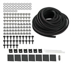 2009-2018 Dodge RAM 1500 / 2019-2021 RAM Classic Fleetside Smooth Rivet Style Fender Flares