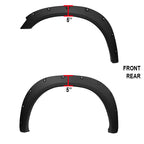 2010-2017 Dodge RAM 2500/3500 Textured Rivet Style Fender Flares