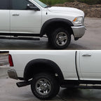 2010-2017 Dodge RAM 2500/3500 Smooth Rivet Style Fender Flares