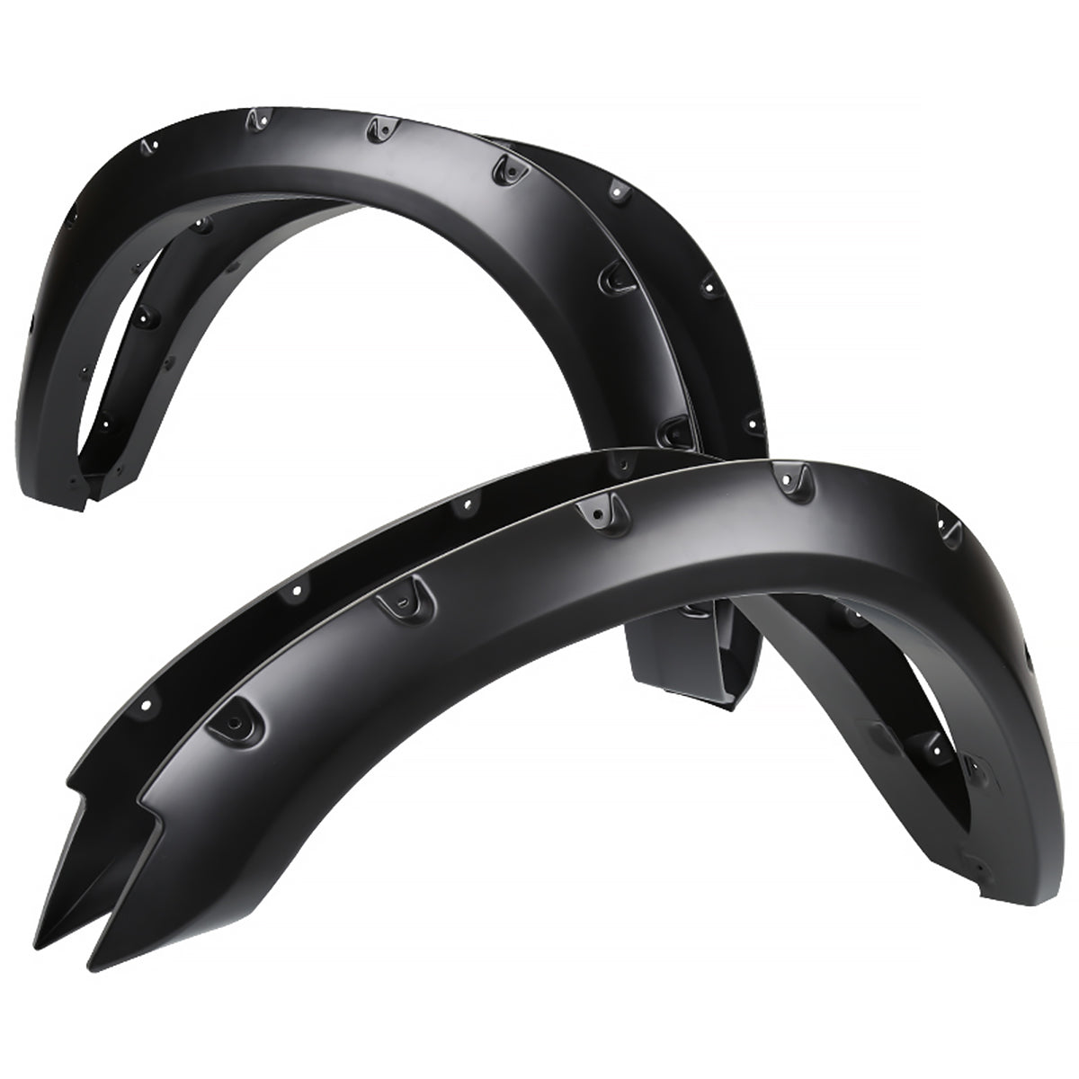 2010-2017 Dodge RAM 2500/3500 Smooth Rivet Style Fender Flares