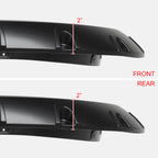 2010-2017 Dodge RAM 2500/3500 Smooth V2 Rivet Style Fender Flares