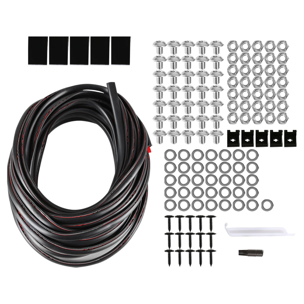 2010-2017 Dodge RAM 2500/3500 Smooth V2 Rivet Style Fender Flares