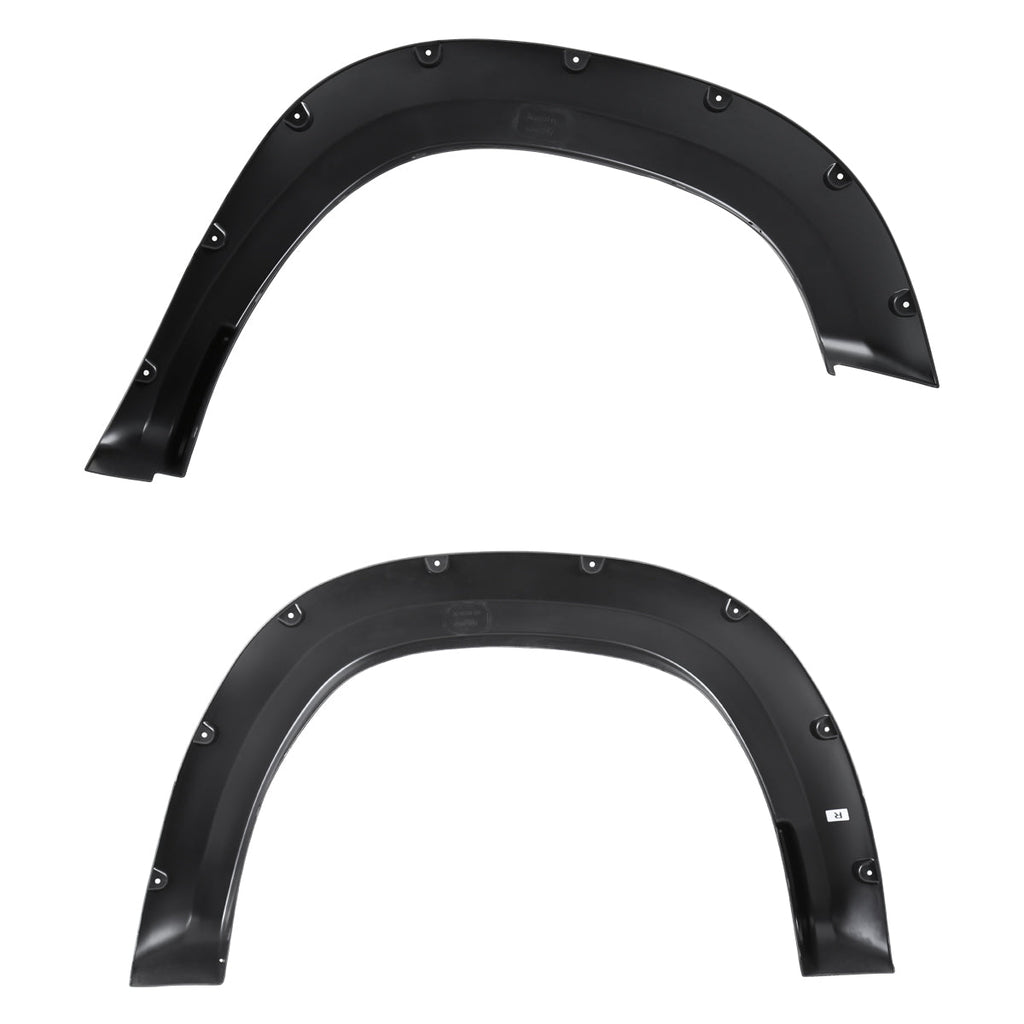 2019-2024 Dodge RAM 1500 Textured Rivet Style Fender Flares
