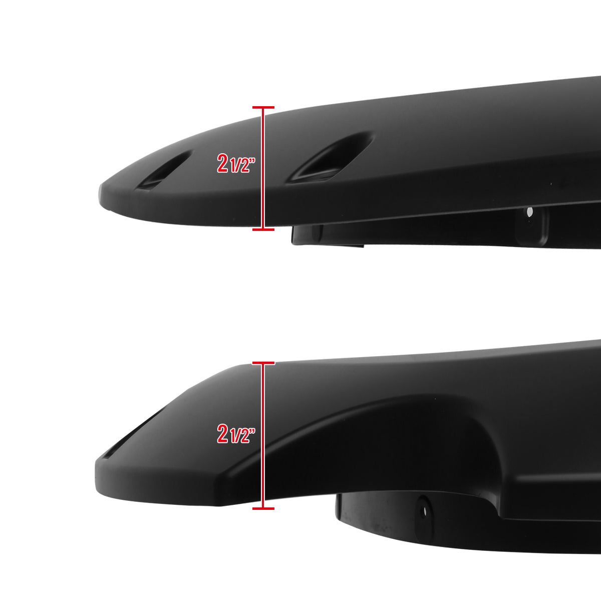 2019-2024 Dodge RAM 1500 2" Wide Smooth Polypropylene Fender Flares