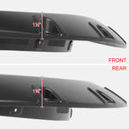 2019-2024 Dodge Ram 2500/3500 4PC Smooth Pocket Rivet Style Fender Flares