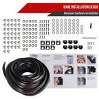 1994-2001 Dodge RAM 1500 2500 3500 Smooth Rivet Style Fender Flares